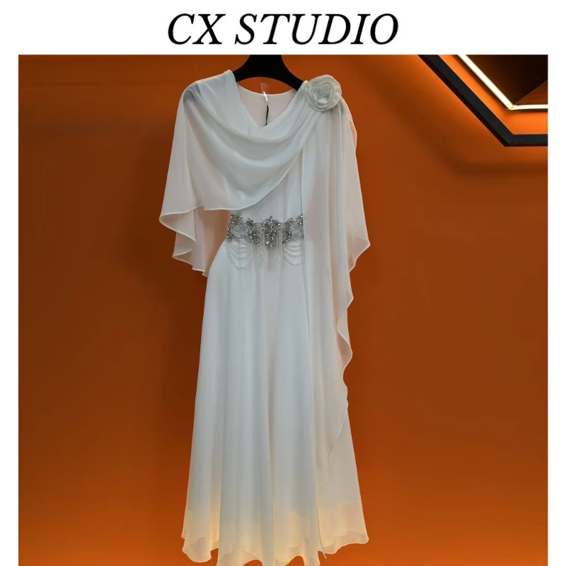 YC编码21 经典收腰轻奢时尚夏季连衣裙（定制女装）TG838