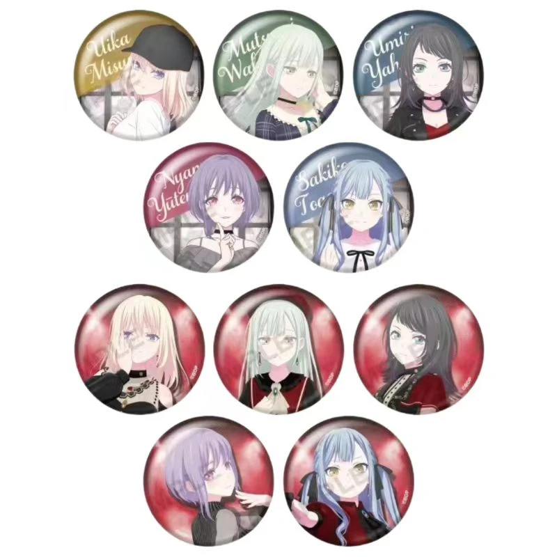 【日谷】BangDream AveMujica  快闪私服系列吧唧徽章  盲盒代拆
