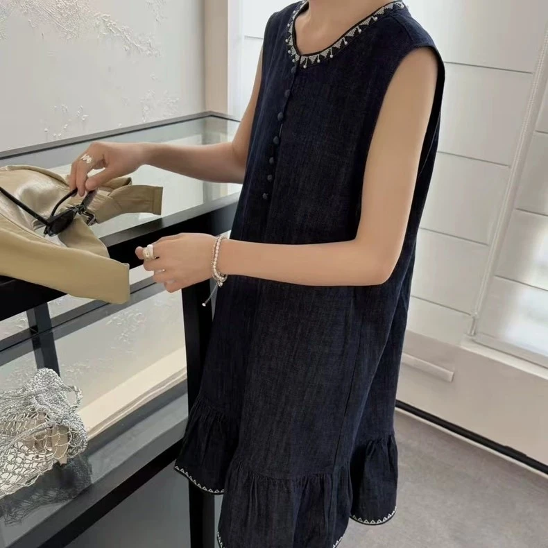 69 【杭州意法尾单】 牛仔连衣裙