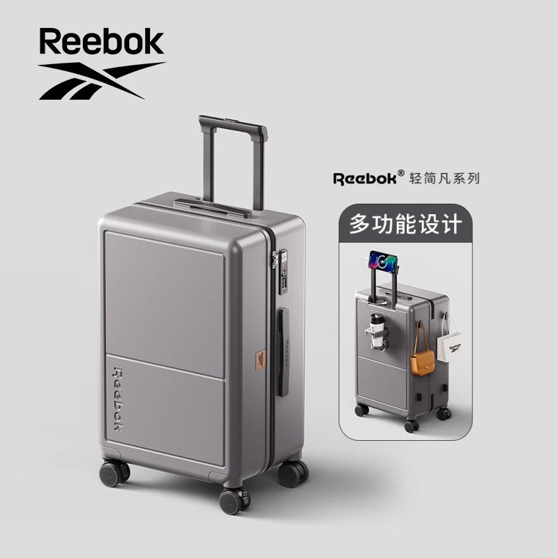 Reebok/锐步行李箱轻便旅行箱大学生拉杆箱万向轮男女登机箱拉链