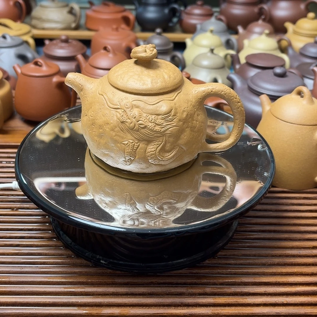 茶壶紫砂半手工制作