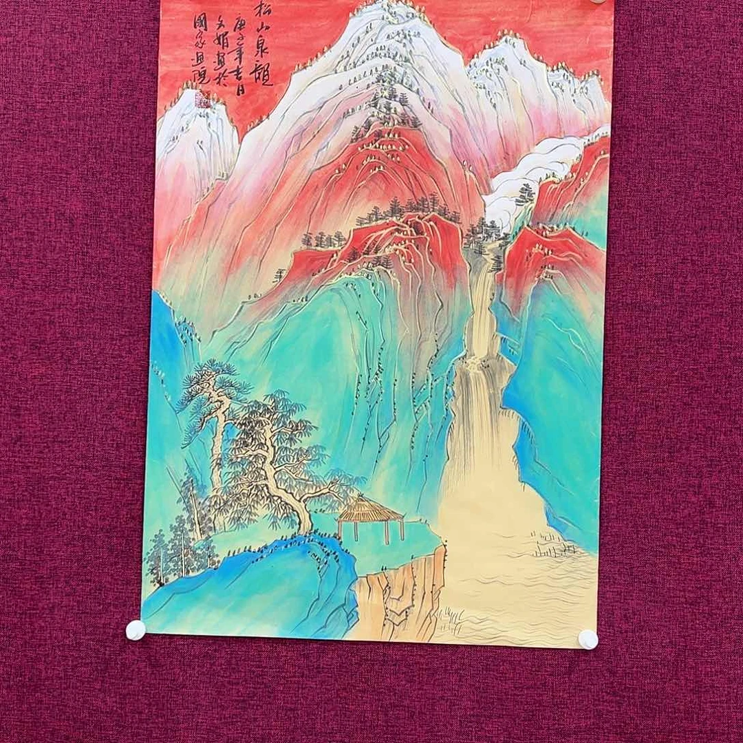 国画易*寒国画作品欣赏