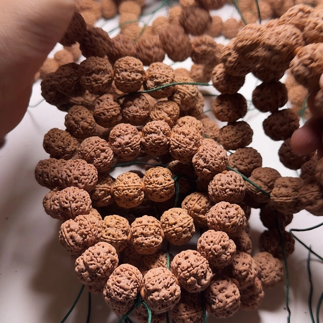 金刚菩提手串21尺寸深沟梅花