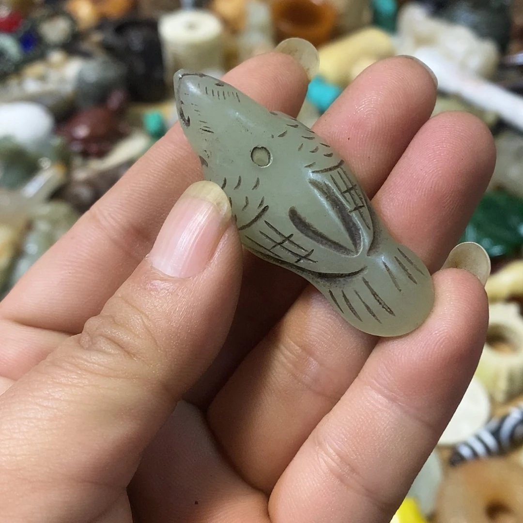 和田玉（糖玉）未镶嵌挂件