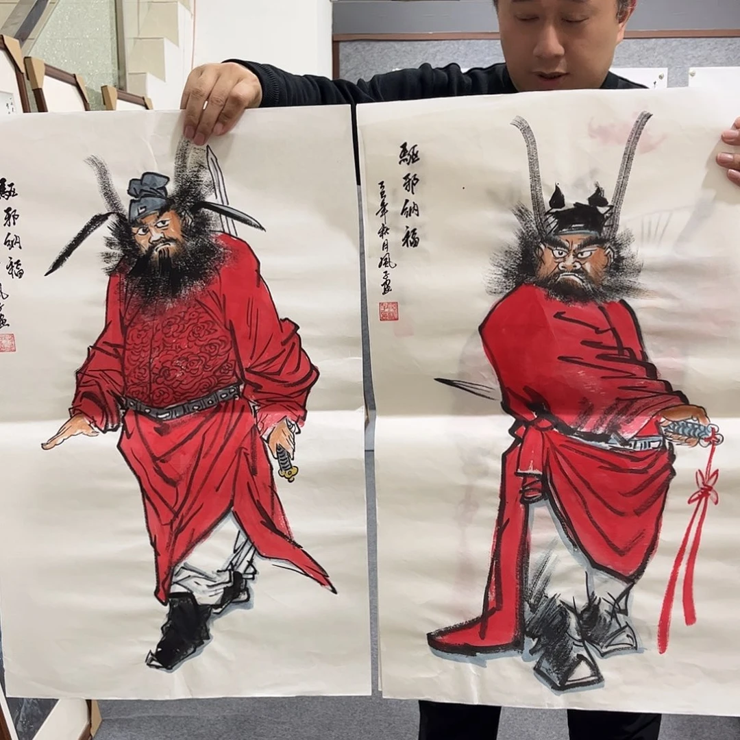 国画LT国画作品单幅任发