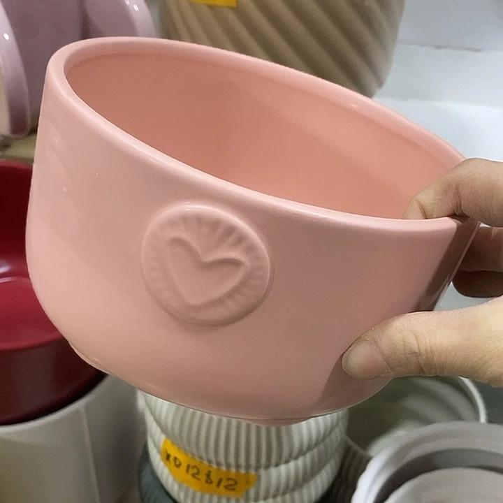 陶摆件陶盆有孔 瑕疵介意勿拍