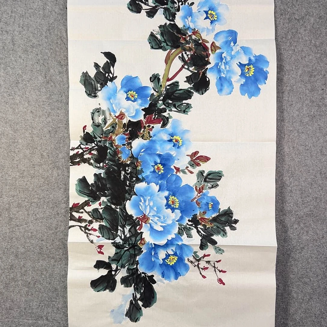 国画341 牡丹之歌传情传人心