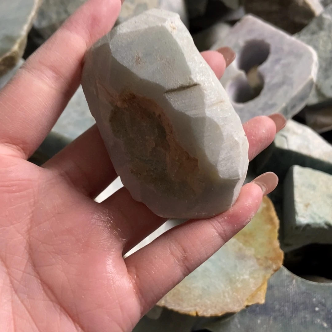 翡翠未镶嵌挂件天然翡翠