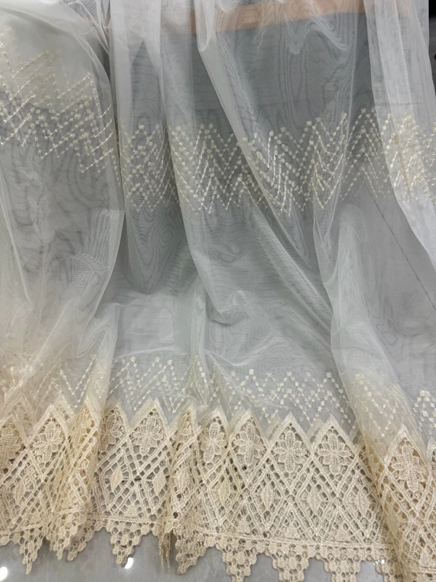 绣花纱编码49适合客厅卧室阳台【不送挂钩，挂钩另拍】