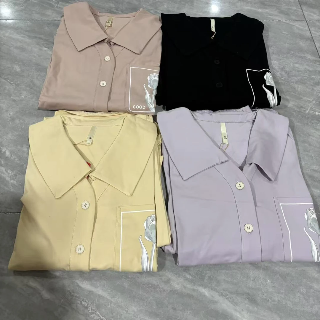 【2366睡衣套装】女士四季睡衣套装舒适休闲