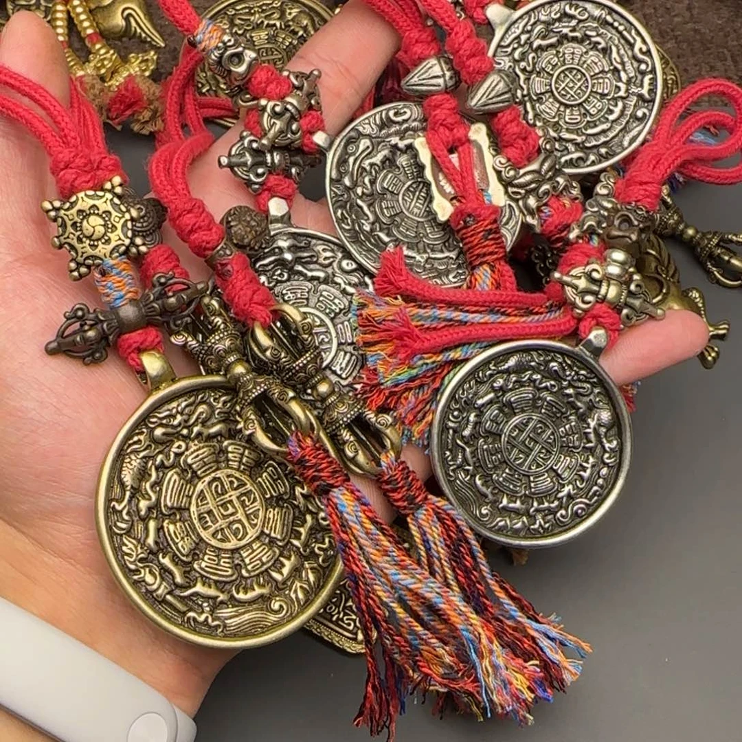 明***诚五个九宫牌吊坠喜欢的来