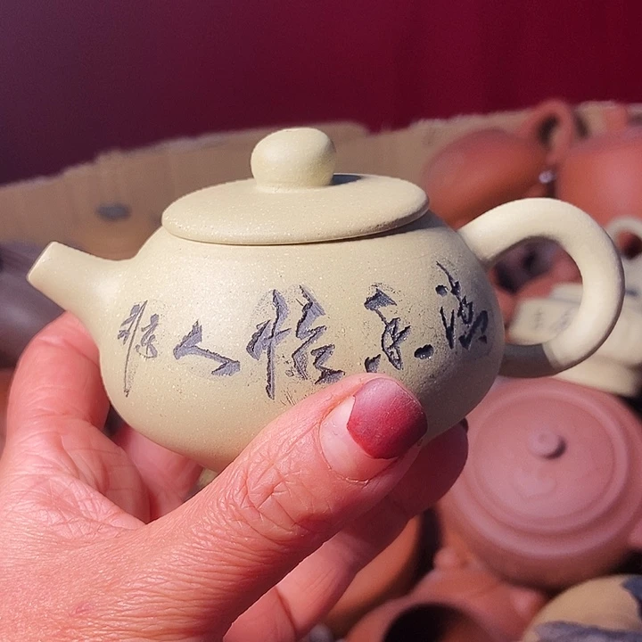 全手工制作宜兴紫砂茶壶