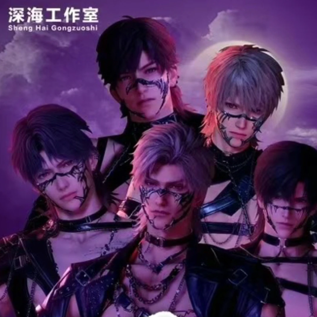 【画师】恋与深空 深海工作室 二创油画盲袋