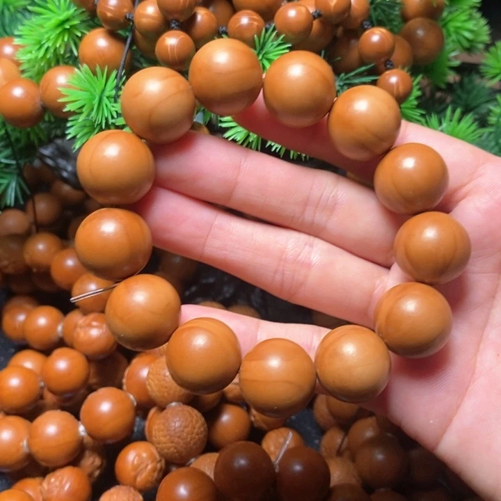 橄榄核手串1.7福利光珠