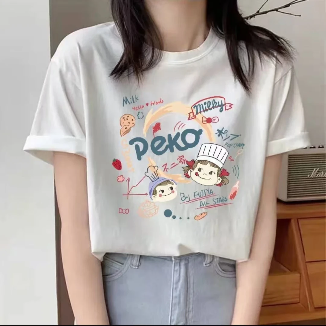 【DEKO】 2爆款男女时尚潮流圆领T恤半袖百搭网络爆款休闲夏季纯棉