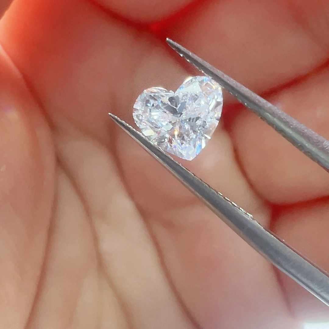 裸石合成钻石0.776ct同心切散货单证