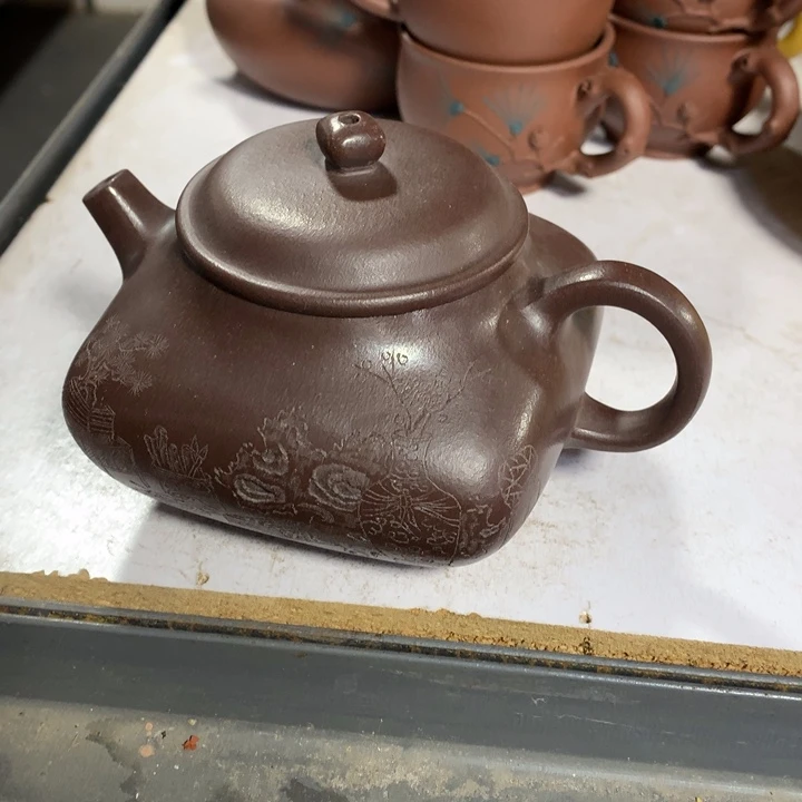 紫砂茶壶原矿手工326