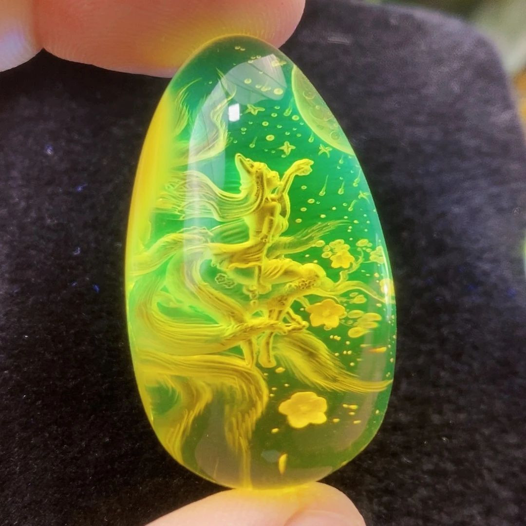 【闪购商品】金珀吊坠(不含链)未镶嵌