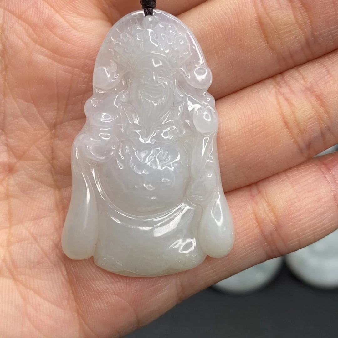 颈饰未镶嵌翡翠财神