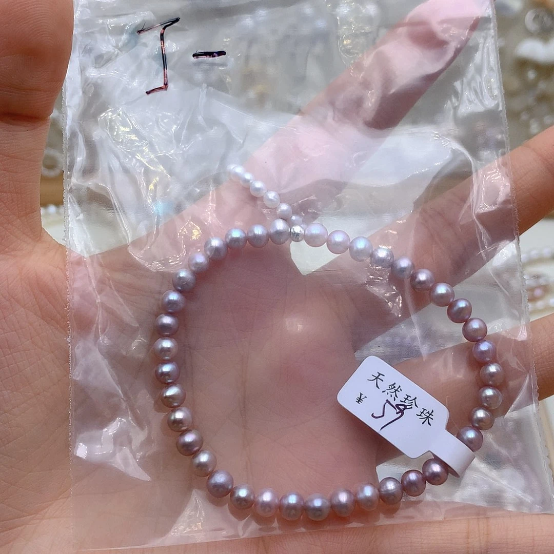 银S925镶嵌耳饰淡水珍珠