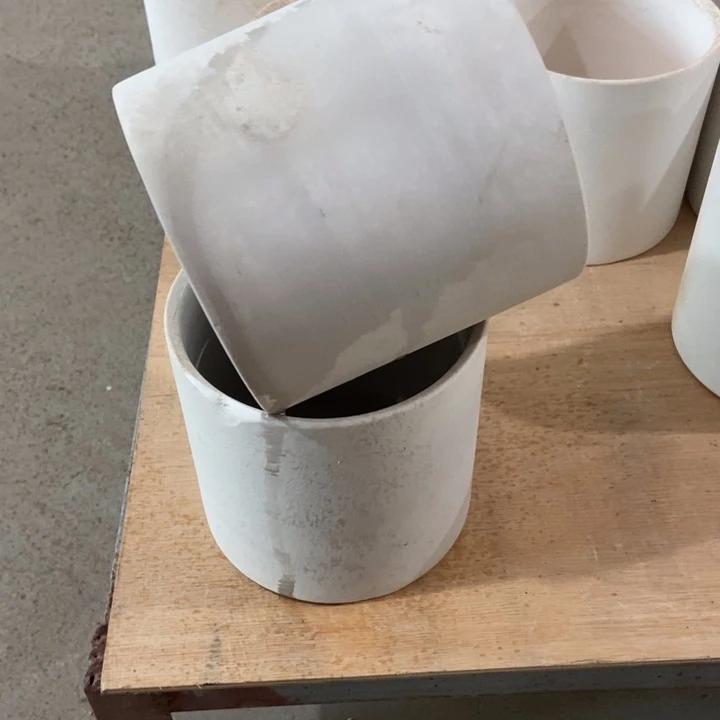 瑕疵白陶11×11-2