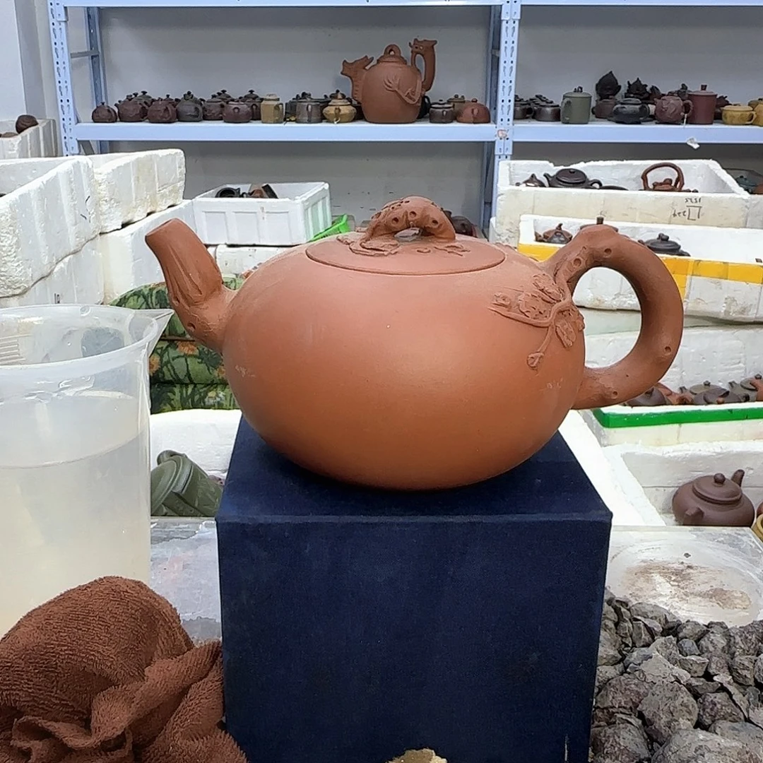 茶壶紫砂宜兴紫砂壶瑕疵