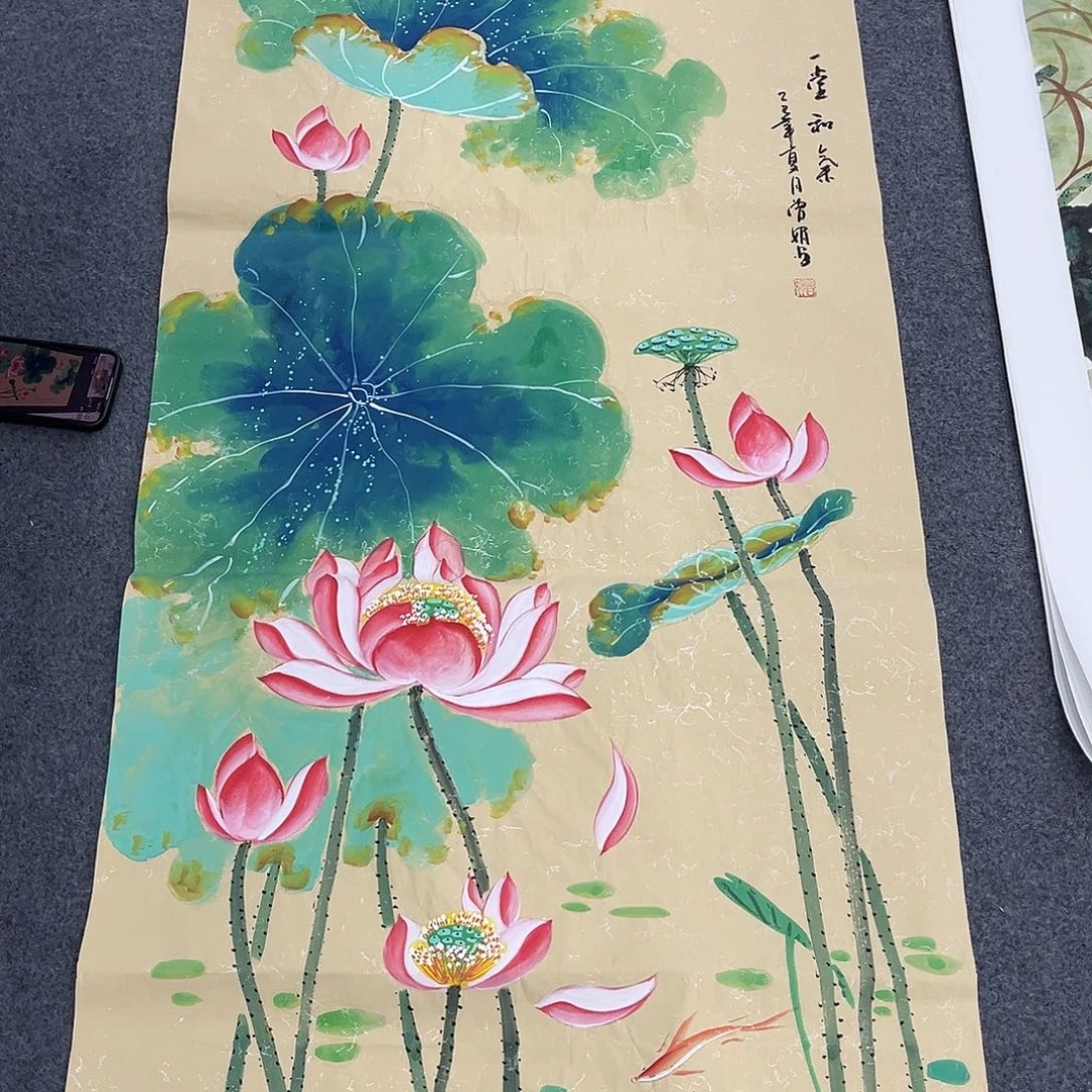 国画纯手绘作品欣赏