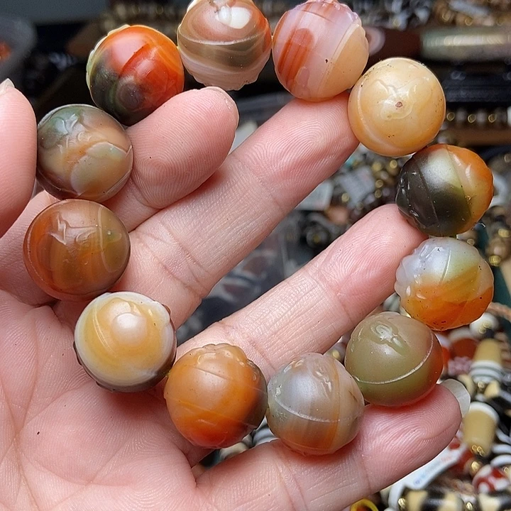 玛瑙/玉髓未镶嵌手链