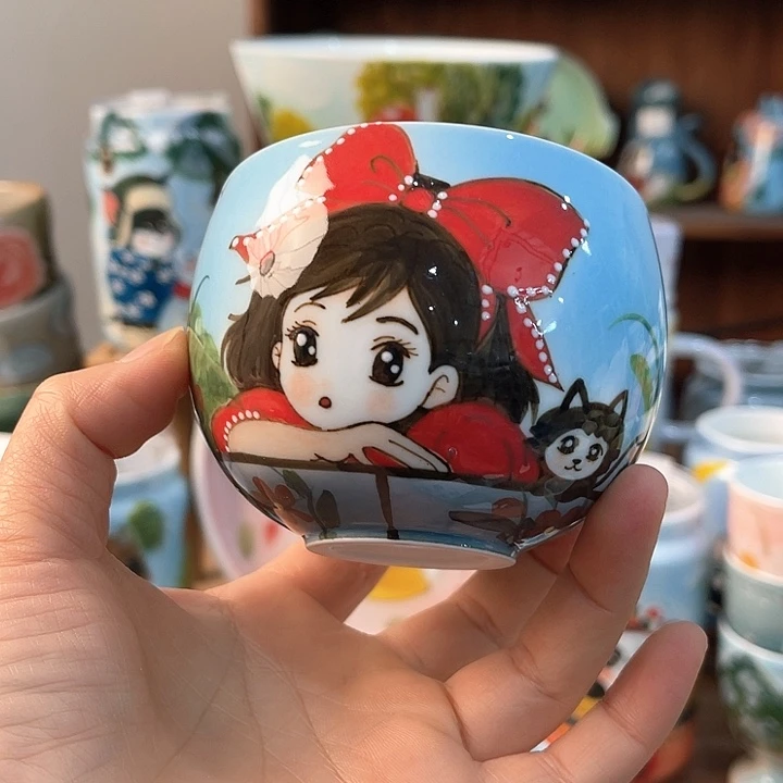 陶景德镇釉下手绘陶瓷