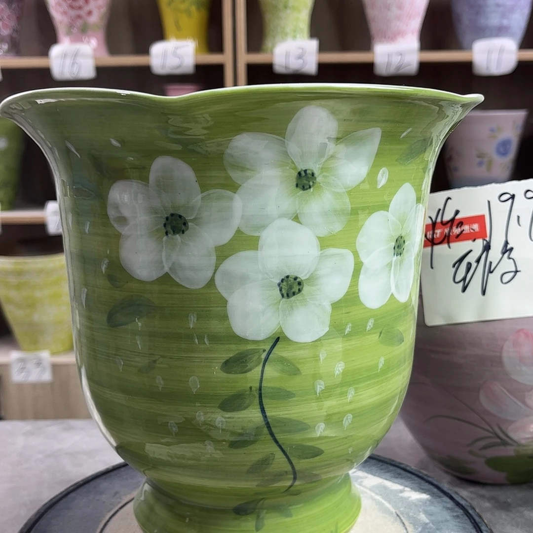 景德镇陶瓷花盆花盆