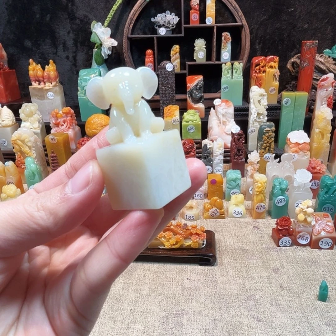 寿山石印石寿山石印章