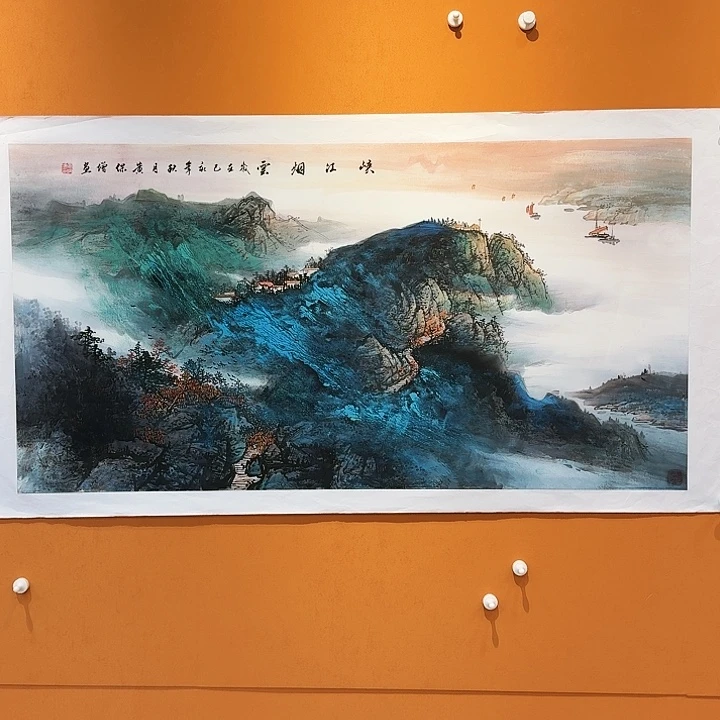 国画书法作品多次参加