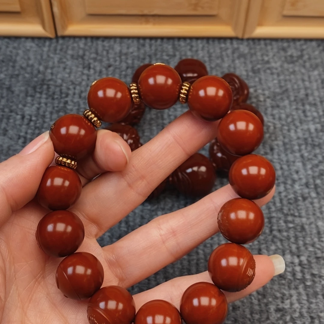 咩***咩手串/手链橄榄核四相八卦