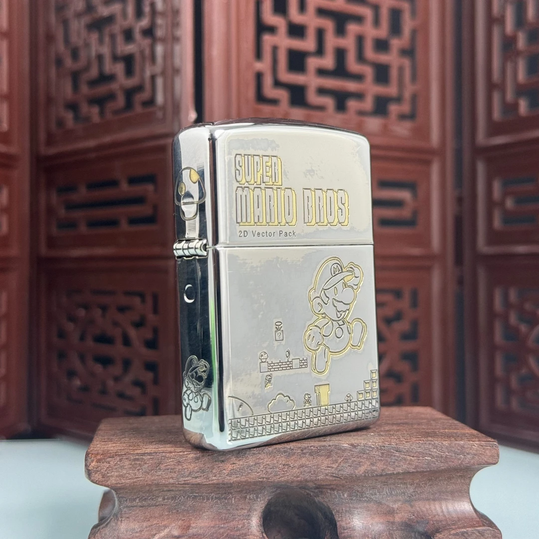 ZIPPO打火机 超级玛丽 167盔甲煤油打火机 DYJ1