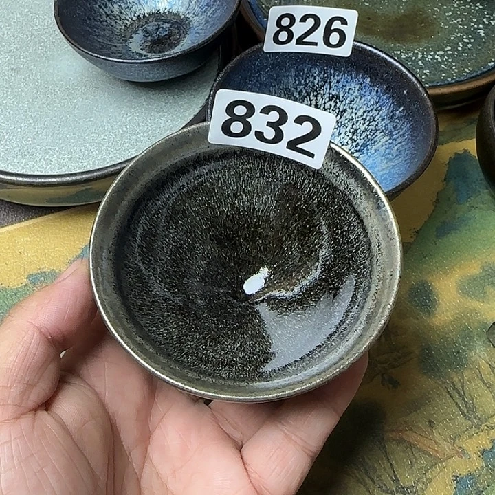 茶盏建盏杯主人杯龙窑柴烧