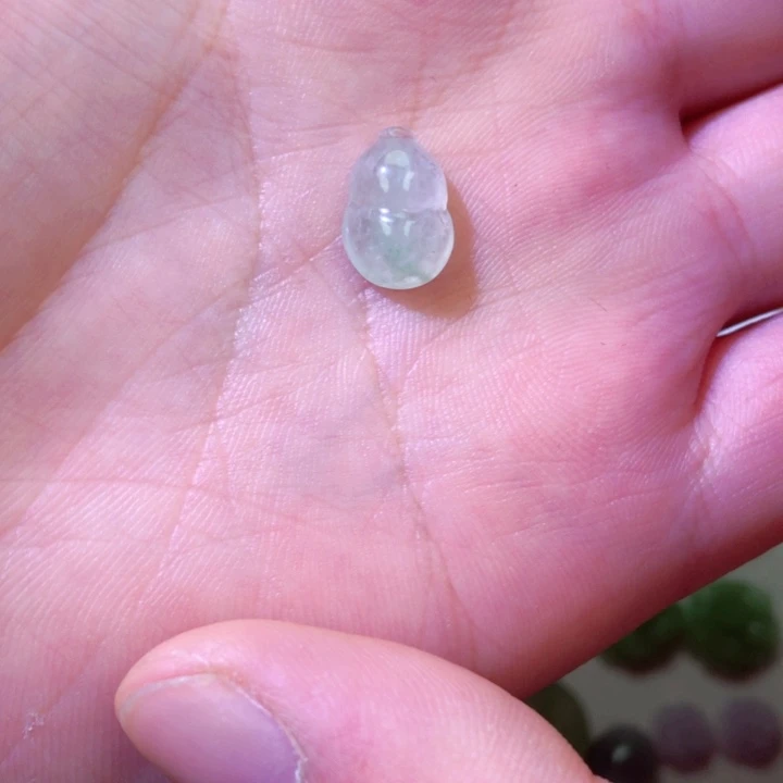 翡翠未镶嵌颈饰天然翡翠A货