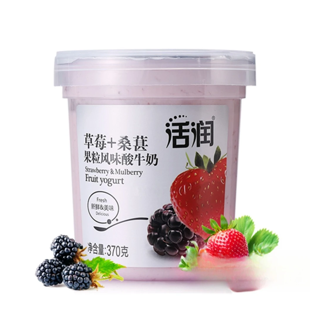 新希望活润草莓桑葚风味酸牛奶340g/件