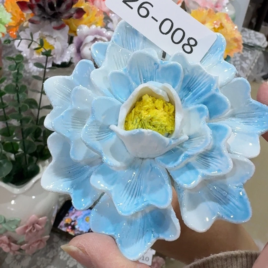 霄***"瑕疵2608 陶瓷花拍满20元发货退款拉黑