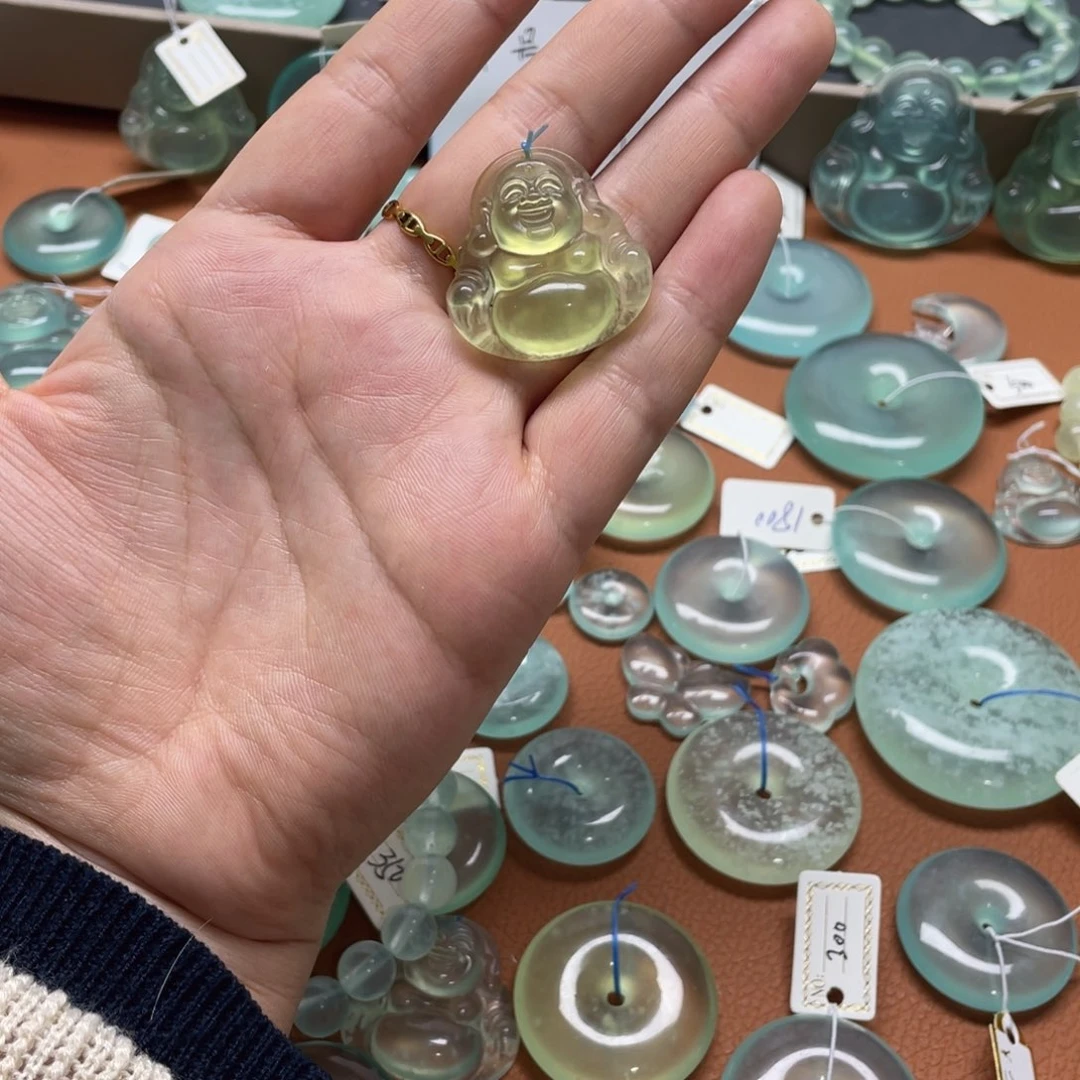 蛇纹石玉未镶嵌手链