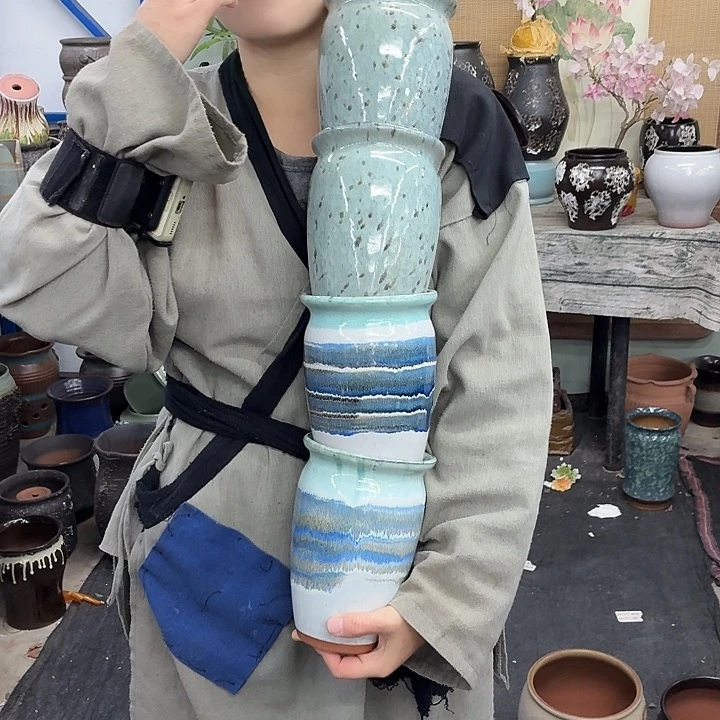 12×18 -粗陶花盆有孔-买买买