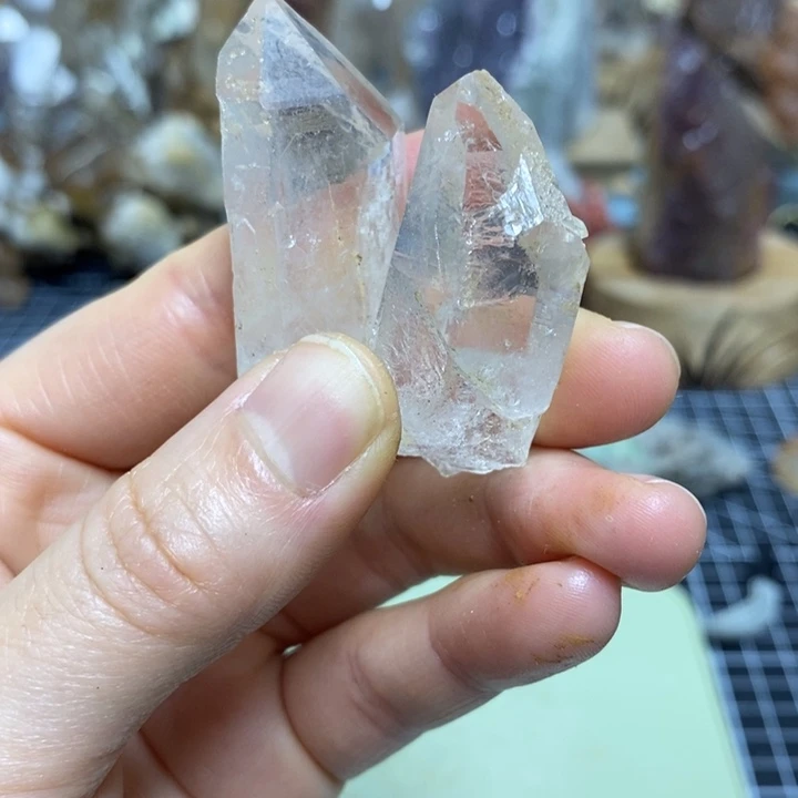 水晶水晶柱未镶嵌