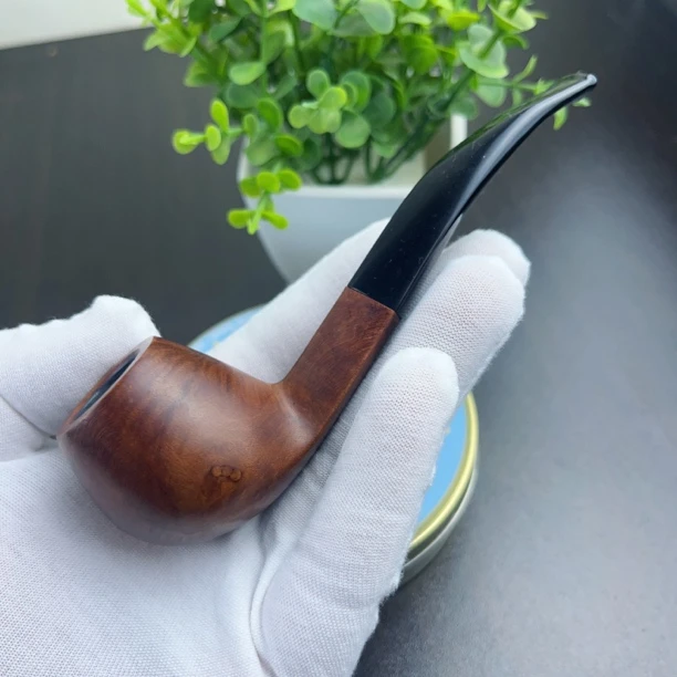 5013 河豚斗 中号  9毫米烟道  石楠木烟斗