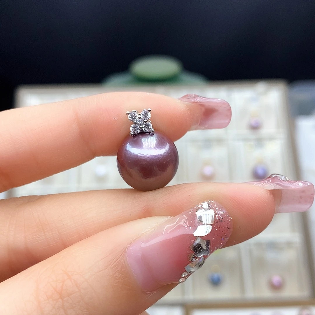 淡水珍珠颈饰合金