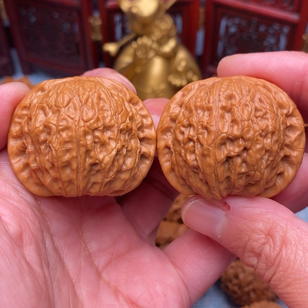 把件文玩核桃全品毕业乾隆磨39尺