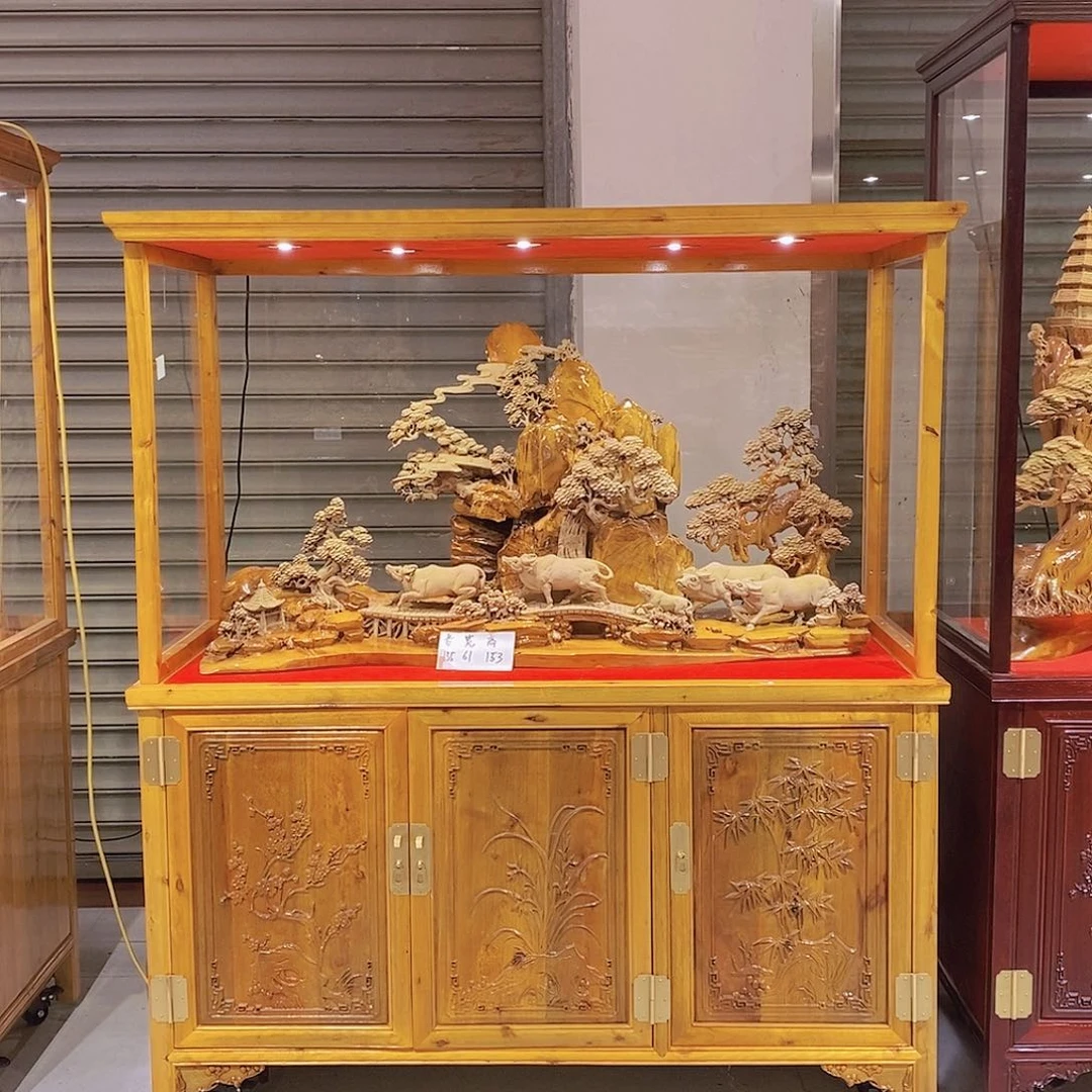 金丝楠奋*金丝楠小叶桢楠摆件