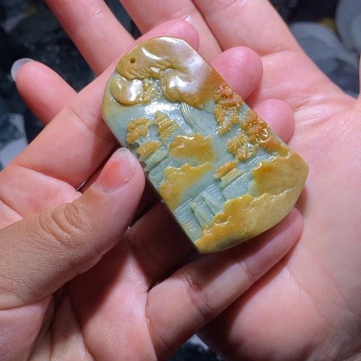 定制翡翠未镶嵌冰****娃毛