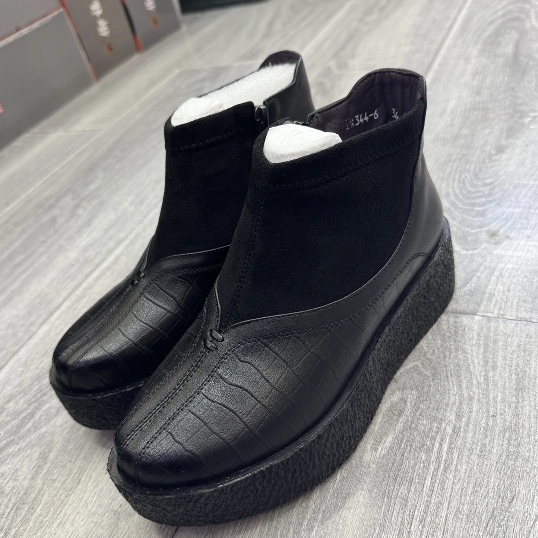 清底中老年人面包鞋新款