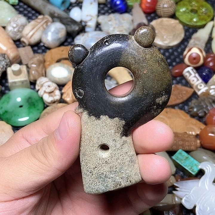 和田玉未镶嵌颈饰98