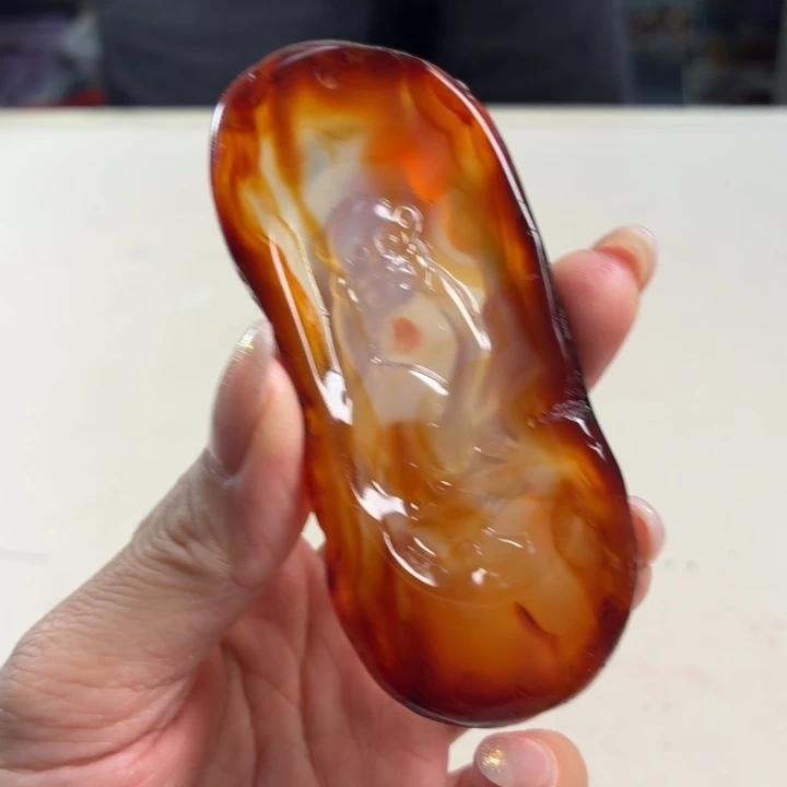 玛瑙/玉髓未镶嵌吊坠(不含链)