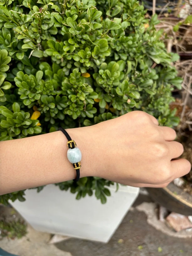 纯天然缅甸A货手链翡翠